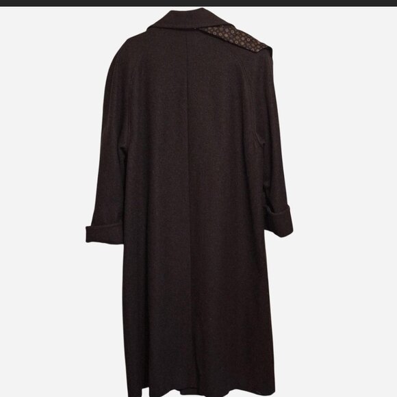 Jofeld size 20W vintage charcoal gray overcoat - Picture 2 of 8